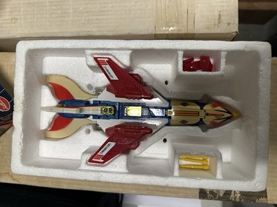 Vintage Gatchaman  God Phenix w/ Mini Figures Missiles Popy Shogun Falcon