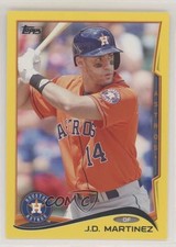 2014 Topps Retail Yellow JD Martinez #108 3v8