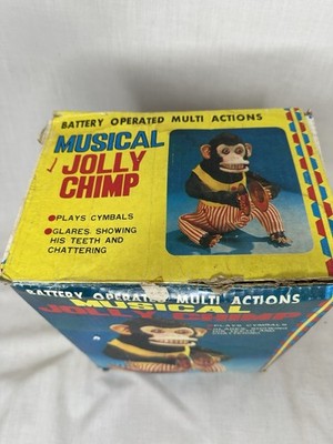 CK Musical Jolly Chimp Clapping Cymbal in Original Box UNTESTED