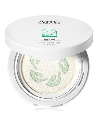 AHC Safe On Mild Sun Cushion 25g SPF50+ PA++++ Sun Block Sunscreen K-Beauty NEW
