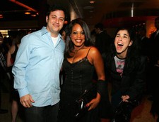 Actor Jimmy Kimmel actress Niecy Nash and comedian actress Sarah S - Old Photo 1