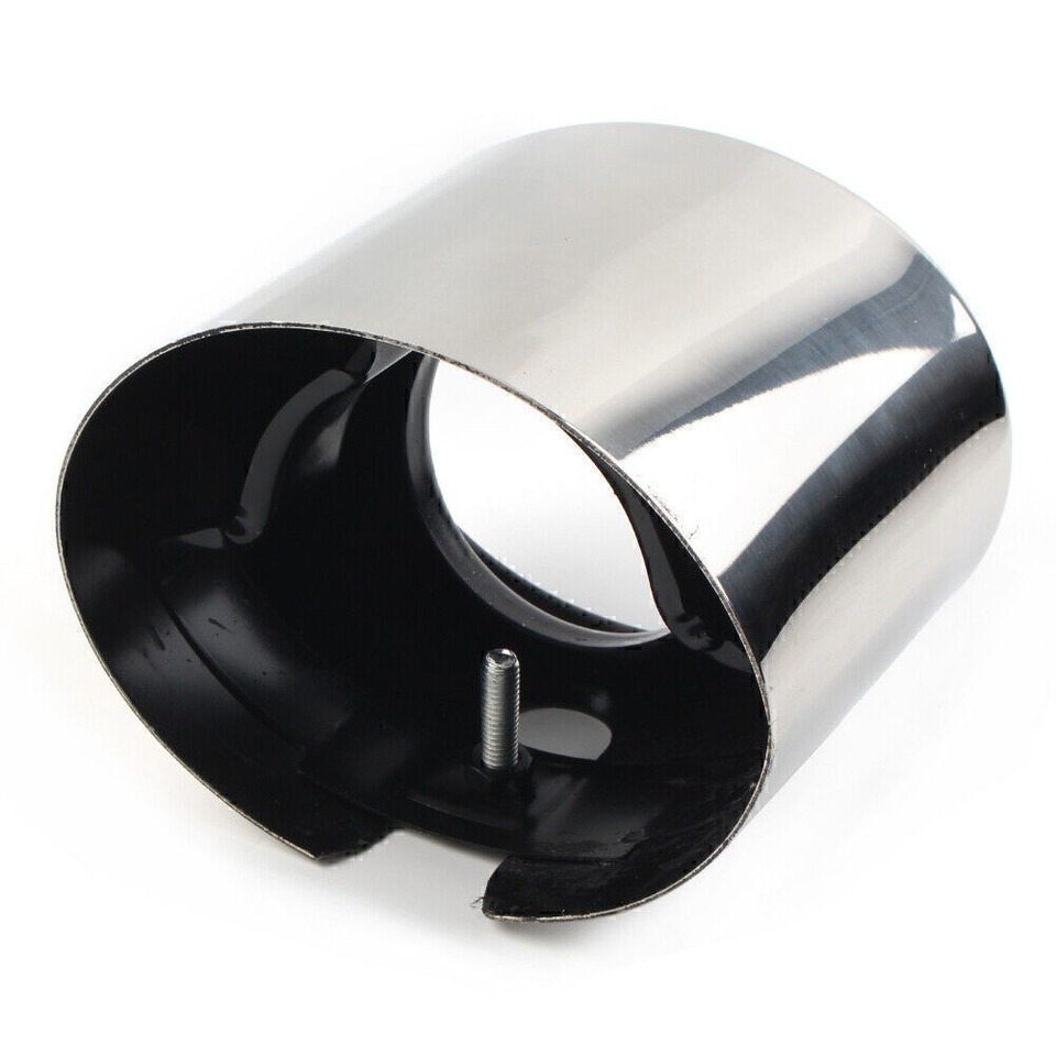 Car Steel Chrome Rear Exhaust Pipe Tail Muffler Tip For Honda Accord