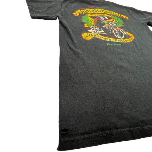 Margaritaville Key West Live To Party Black T Shirt Men Small Jimmy Buffet - Picture 9 of 14