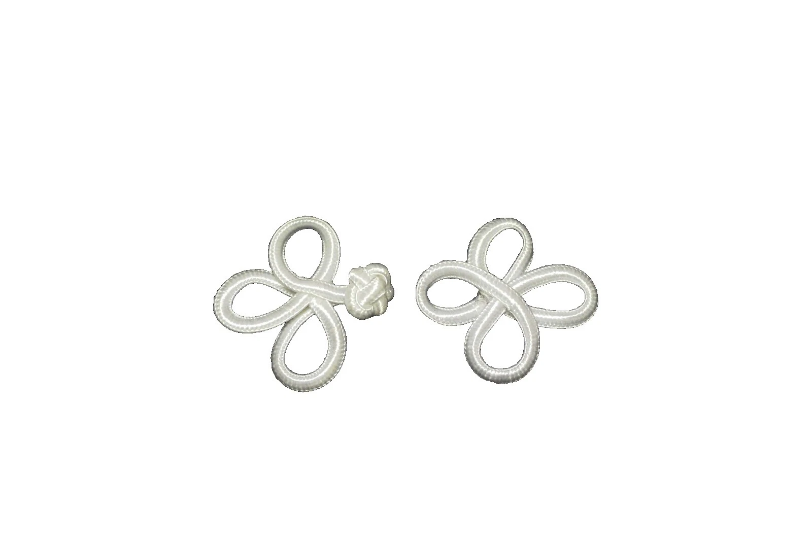 Botones de Costura Blanca de poliéster