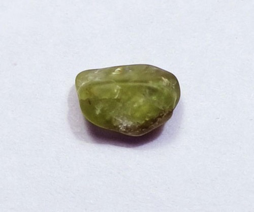 Natural Peridot Rough 2.20 Ct Certified Loose Gemstone With Free Gift - Picture 5 of 6
