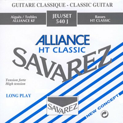 Savarez 540J Alliance HT Classic Classic Saiten, harte Spannung