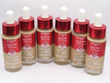 3 X BOURJOIS HEALTHY MIX SERUM LIQUID FOUNDATION WITH VITAMINS - CHOOSE SHADE