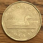 2006 NO LOGO Canada $1 one dollar loonie coin **75% off combined shipping**