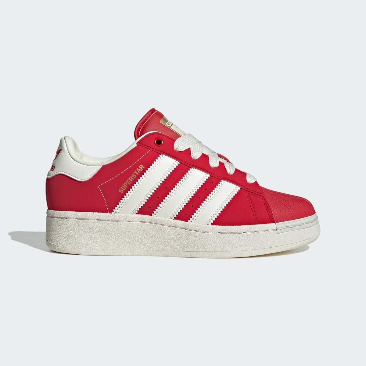 ☆人気☆【Adidas】☆ORIGINALS SUPERSTAR XLG(W)☆22-28cm☆ adidas Originals Superstar XLG W White Bliss Orange Women