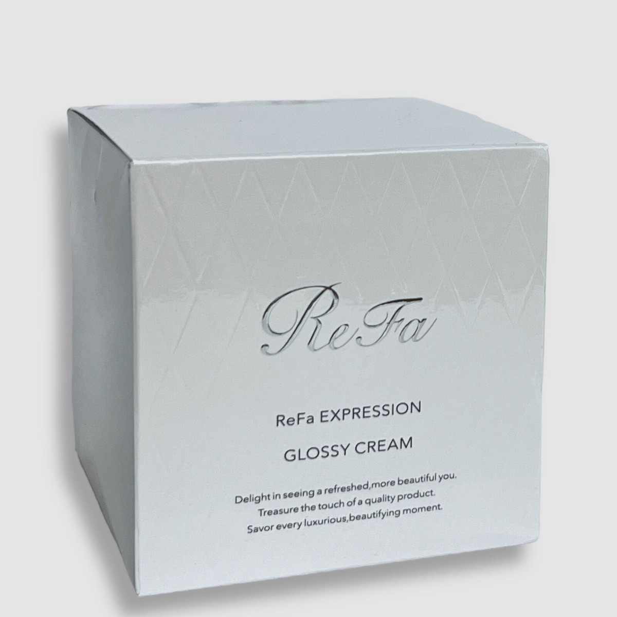 ReFa EXPRESSION GLOSSY CREAM&FACE CAXA ReFa EXPRESSION GLOSSY CREAM&FACE CAXA