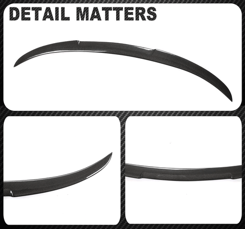 Alerón trasero de carbono alerón labio ala se adapta a BMW F36 serie 4 420i 435i 2013-19 - Imagen 12 de 12