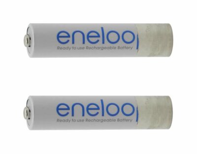 2x Akku Eneloop AAA Micro für Philips Kopfhörer SHC 5100 8535 8575 SBC HB550L