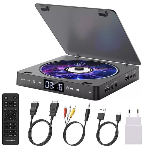CD DVD Spieler TV Player VCD Mit Fernbedienung HDMI Anschluss Mini Alle Regionen - Bild 16 von 17