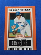 2019 Jonathan India ROOKIE RC Panini Contenders Draft #12 Season Ticket 