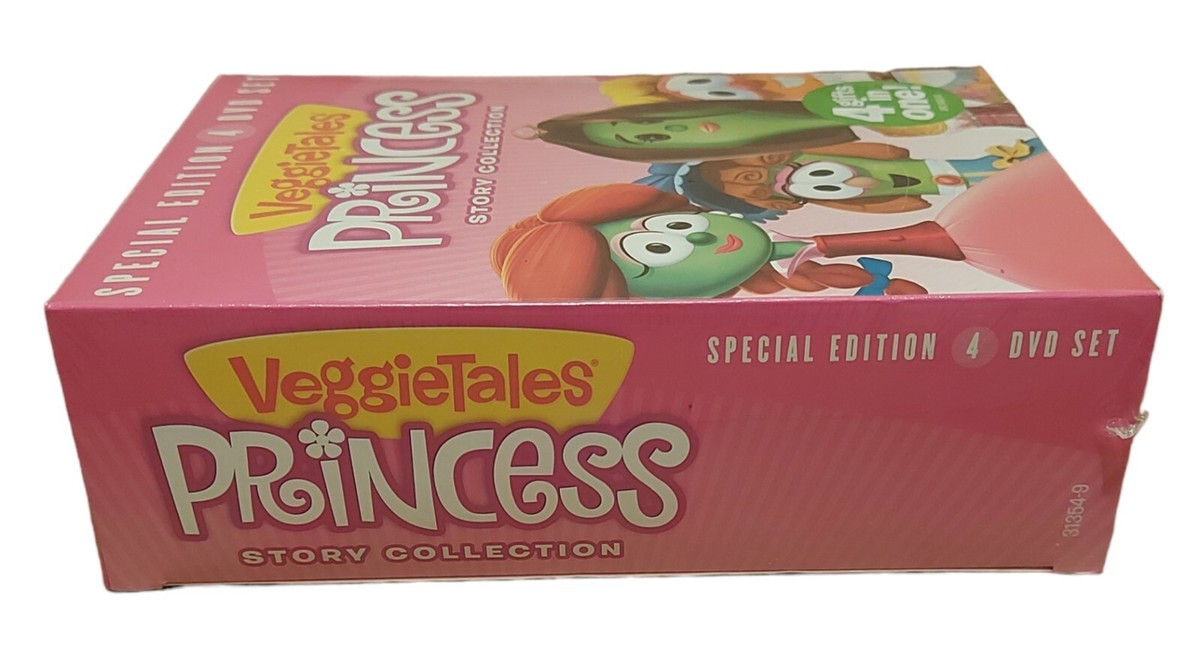 Veggietales Princess Story Collection Special Edition 4 DVD Set