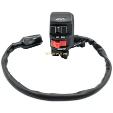 Handlebar Kill Switch Start Stop Headlight for Kawasaki KLF400B Bayou 1993-1999