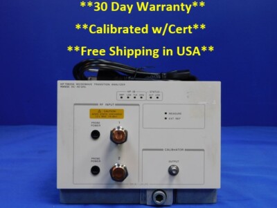 Agilent HP Keysight 70820A Microwave Transmission Analyzer DC   40 GHz 005 UF3
