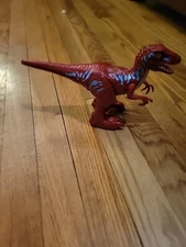 Red Raptor Dinosaur Robo Alive Rampaging Action Figure. Zuru Inc TESTED