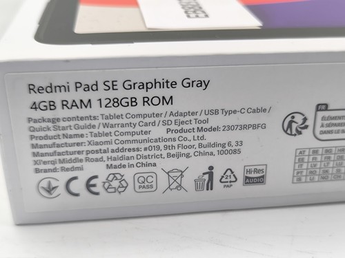 Xiaomi Redmi Pad SE 4GB RAM 128GB ROM - Gebraucht, guter Zustand - Bild 2 von 8