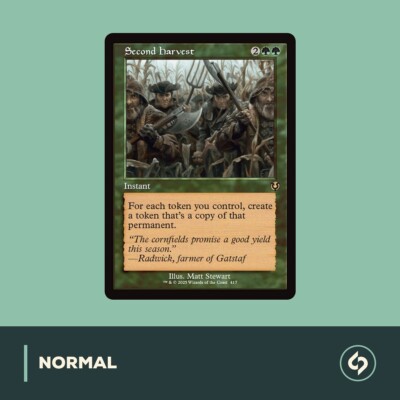 MTG | Second Harvest | INNISTRAD REMASTERED | NM | EN | RETRO FRAME