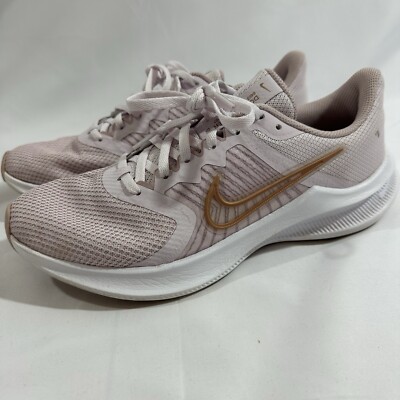 Nike Womens Size 9 Downshifter Running Walking Shoes mauve 
