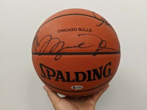 michael jordan signed basketball