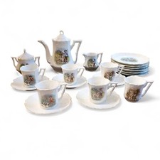 Antique Children s Porcelain Tea Set 22 Pieces German Victorian c. 1890 1910