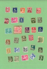 30 Briefmarken Schweiz, ab ca, 1880  gemischt, gestempelt, Zustand siehe Scan