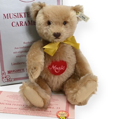 Steiff MusicTeddy 1951 レプリカ Steiff Music Teddy Replica 1951