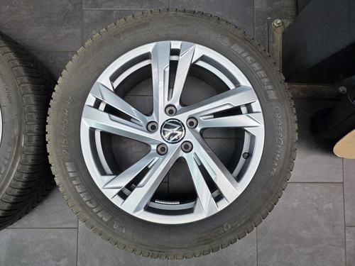 4x VW Original Alufelge T-Roc 2GA601025AM 7Jx17 Michelin CrossClimate 215/55 R17 - Bild 2 von 11