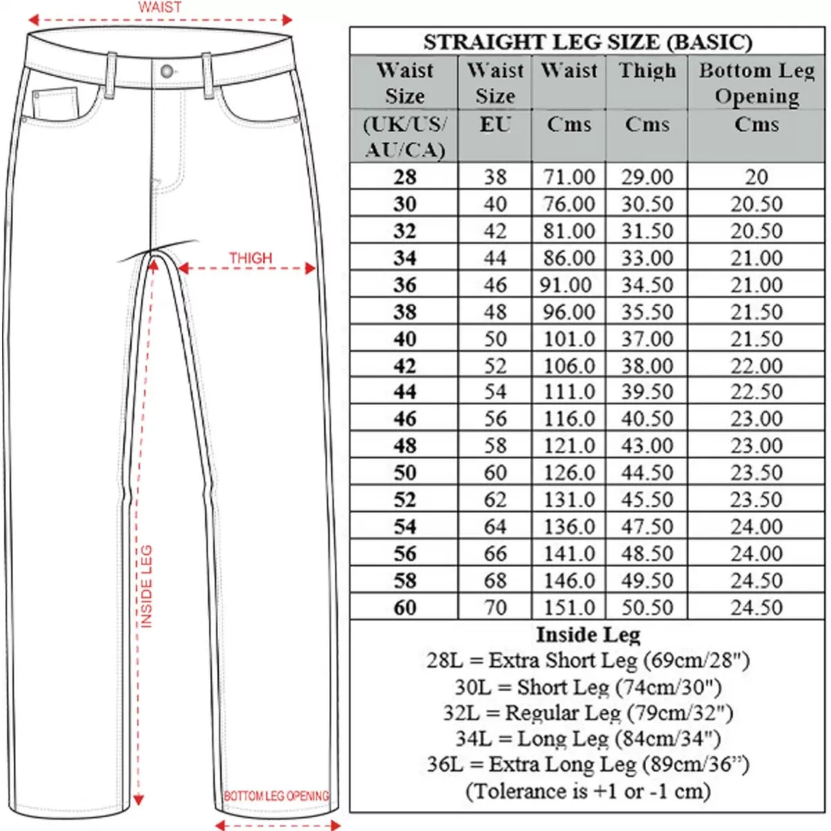 Mens Jeans Straight Leg Regular Fit Heavy Denim Trouser Pants All UK Waist  Sizes