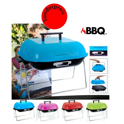 Tragbarer BBQ  Grill, 37 x 37 cm,Tischgrill Barbeque Camping Picknick  Neuheit