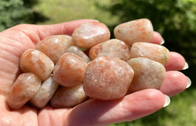 Sunstone Heliolite 2 Pocket Stones Strength Protection 29069E