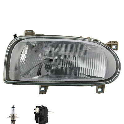 Scheinwerfer links für VW Golf III 3 1H inkl. PHILIPS Lampen Motor