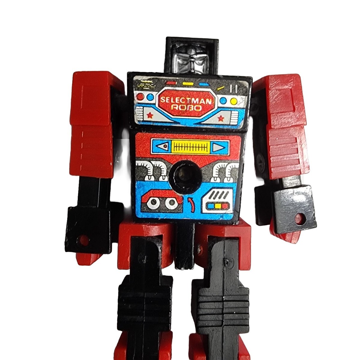 SELECTMAN ROBOT 赤/黒 Transformer Vintage 1980s SELECTMAN Robo Converter Walkman