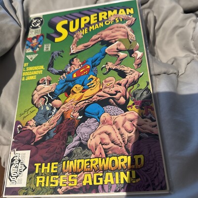 Superman: The Man of Steel #17 1st Cameo Appearance Doomsday DC Comics 1992
