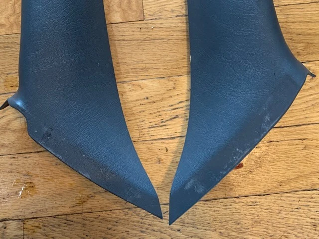 Buick Rendezous 2004 pilar moldura par izquierda y derecha gris ~ estante 9 Foto 3 de 4