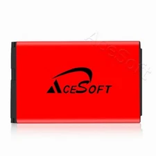 High Quality AceSoft 1350mAh Replacement Standard Battery for LG 320GB TracFone