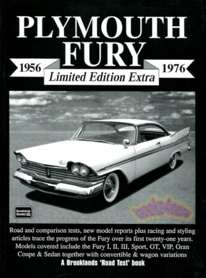 Plymouth Fury Buch-Mappe 1956-1976 1960 1965 1966 1967 1968 1969 1970