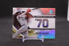 Bryan Ramos #BTP-70 2023 Bowman Bowman Scouts Top 100 Chicago White Sox