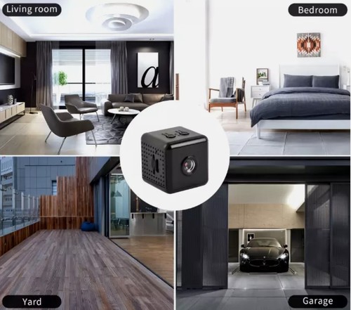Mini TELECAMERA Wi-Fi HD 1080P con Visione Notturna e Rilevamento Movimento - Foto 16 di 18