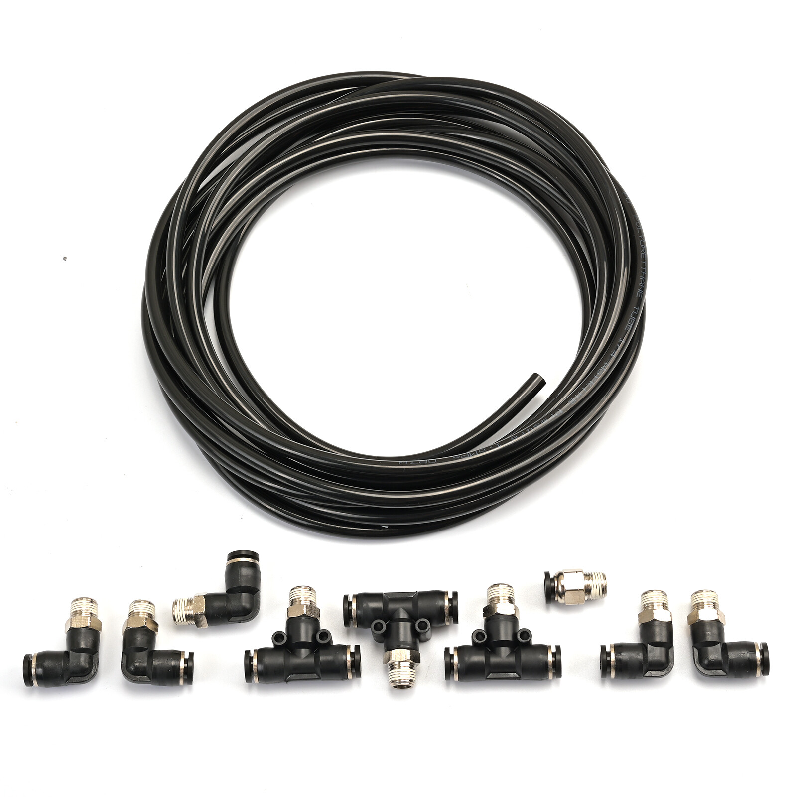 NEW PUSH LOCK Vacuum Fitting Kit for Twin Wastegate Turbo Civic Integra