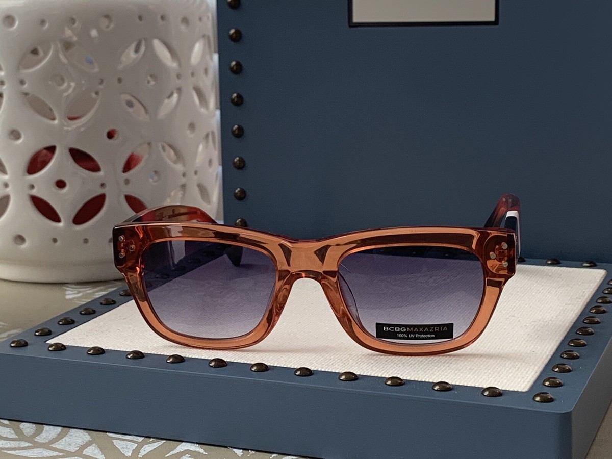 BCBGMAXAZRIA B956 Orange (BCBG-103) Designer Sunglasses | eBay