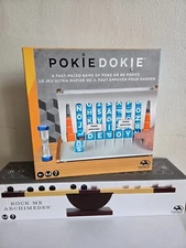 Two Board Games: Pokie Dokie, Rock Me Archimedes by Marbles Brain Workshop
