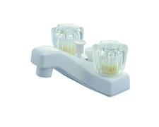 Relaqua RV Camper Popup Trailer Bathroom Faucet for 4 inch Showerhead outlet