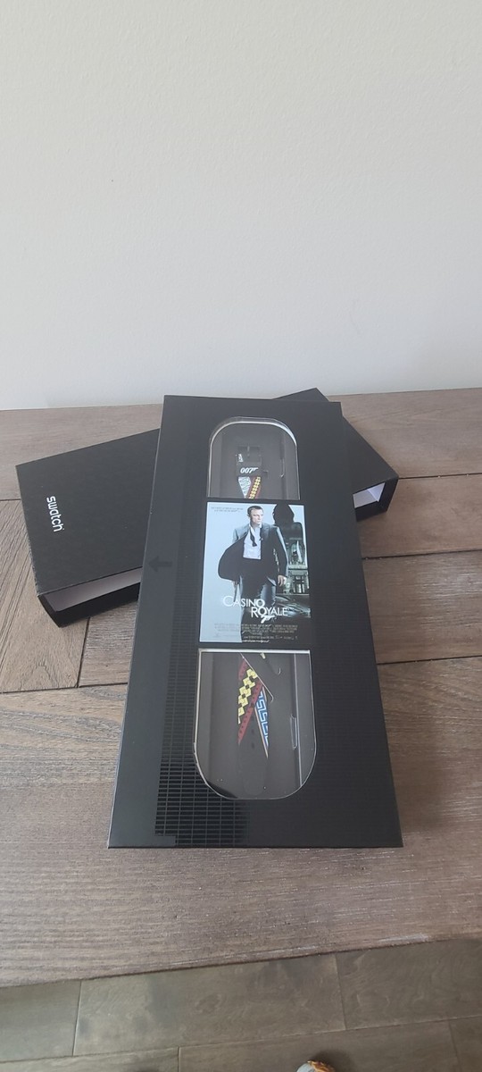 Swatch 007 James Bond Casino Royale Special Edition Watch GZ340