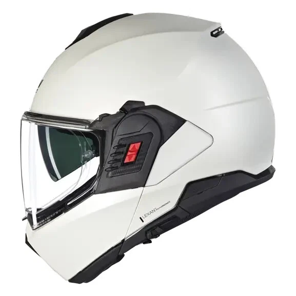 Casque Moto Réversible NOLAN N120-1 Classico Nobile 320 Blanc Perle M