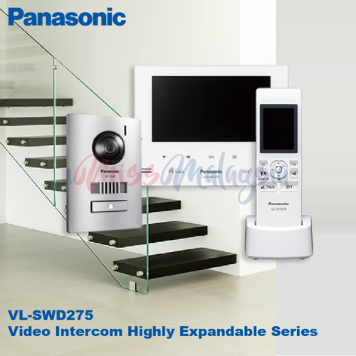 Caméras sonnettes de porte sans fil interphone vidéo Panasonic VL-SWD275 220-240v - Photo 1 sur 12