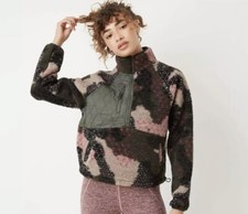 Joy Lab Womens S Long Sleeve Jacket Green Camouflage - Nwt / Camo
