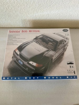 Vintage 1/24 Testors Shinoda Boss Mustang Metal and Plastic Kit 193 D9